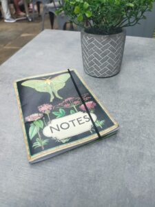 notebook for morning pages